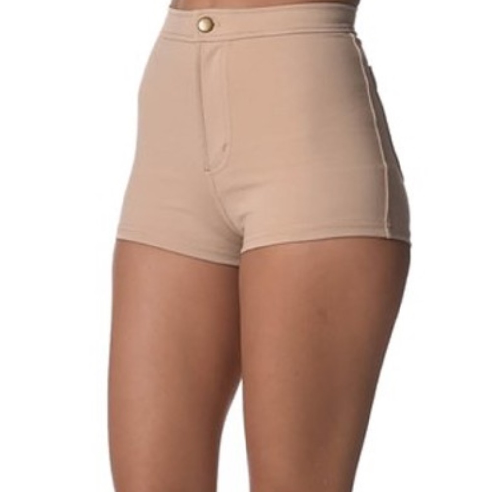 American Apparel size S beige short